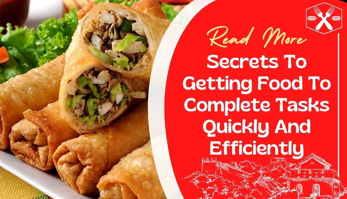 Read more about the article Secrets To Getting Food To Complete Tasks Quickly And Efficiently